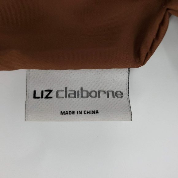 Liz Claiborne Zippered Faux Leather Crossbody - Picture 7 of 9